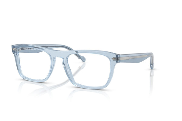 VOGUE - 3215 AZZURRO TRASPARENTE | OCCHIALE DA VISTA UOMO - VO 5619 TAGLIA 54