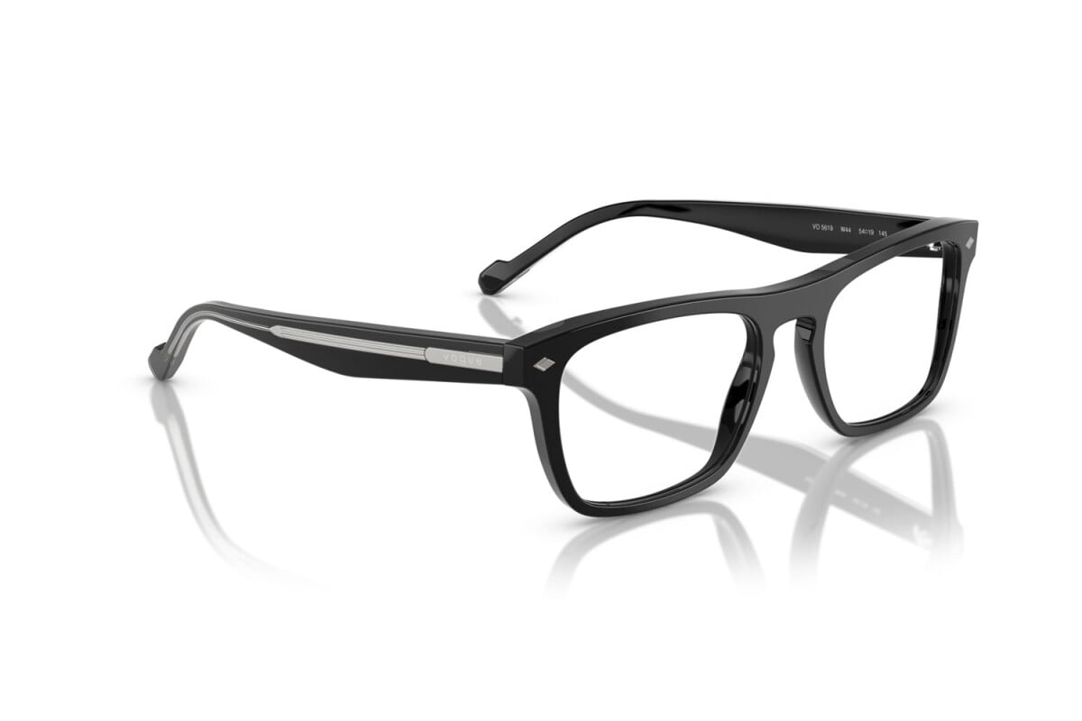 VOGUE - W44 NERO | OCCHIALE DA VISTA UOMO - VO 5619 TAGLIA 54