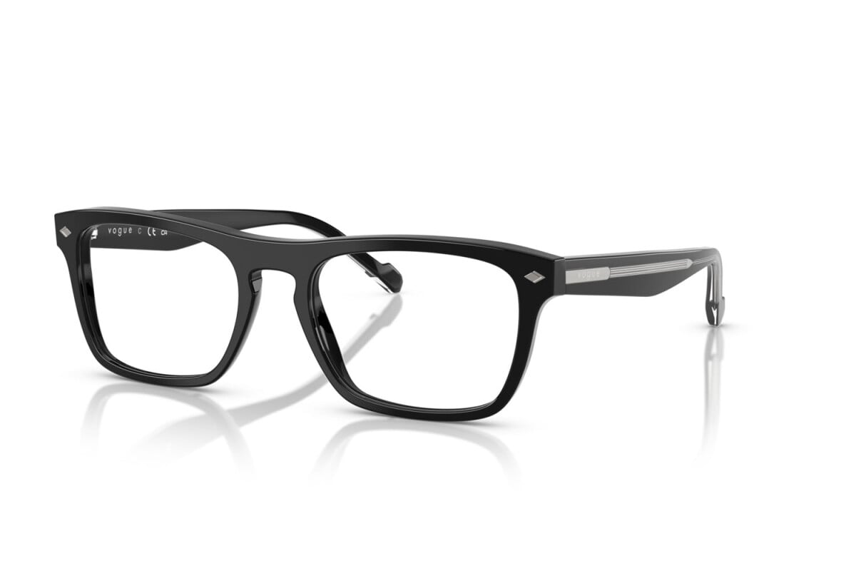 VOGUE - W44 NERO | OCCHIALE DA VISTA UOMO - VO 5619 TAGLIA 52