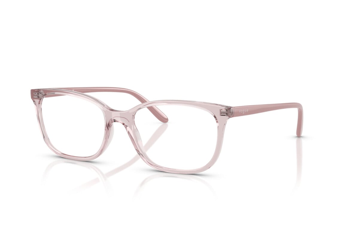 VOGUE - 2942 ROSA TRASPARENTE | OCCHIALE DA VISTA DONNA - VO 5621 TAGLIA 51