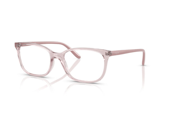 VOGUE - 2942 ROSA TRASPARENTE | OCCHIALE DA VISTA DONNA - VO 5621 TAGLIA 53