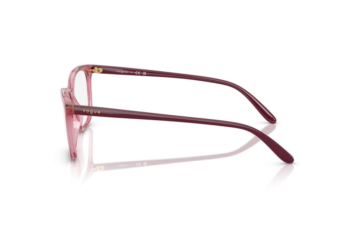 VOGUE - 3065 VIOLA TRASPARENTE | OCCHIALE DA VISTA DONNA - VO 5621 TAGLIA 51