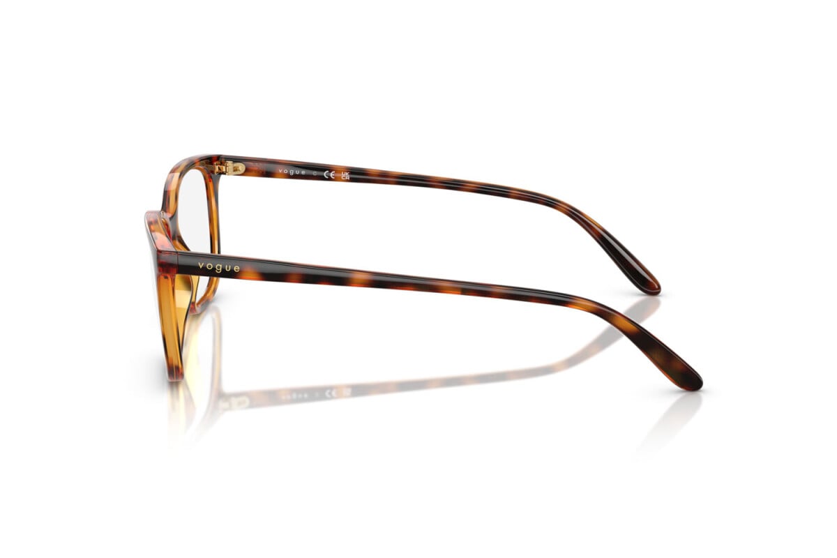 VOGUE - W656 AVANA SCURA | OCCHIALE DA VISTA DONNA - VO 5621 TAGLIA 53