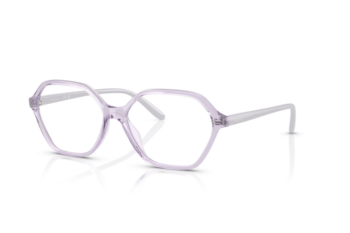 VOGUE - 2745 VIOLA TRASPARENTE | OCCHIALE DA VISTA DONNA - VO 5622 TAGLIA 53