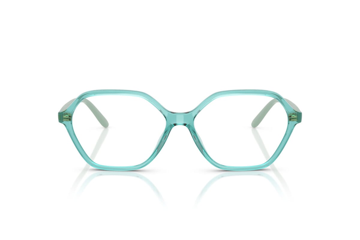 VOGUE - 3192 TURCHESE TRASPARENTE | OCCHIALE DA VISTA DONNA - VO 5622 TAGLIA 53