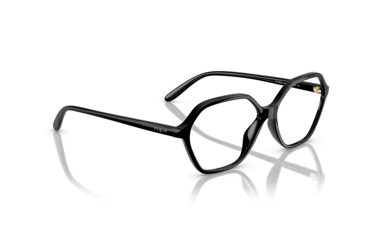 VOGUE - W44 NERO | OCCHIALE DA VISTA DONNA - VO 5622 TAGLIA 55