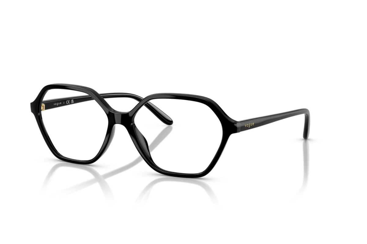 VOGUE - W44 NERO | OCCHIALE DA VISTA DONNA - VO 5622 TAGLIA 53