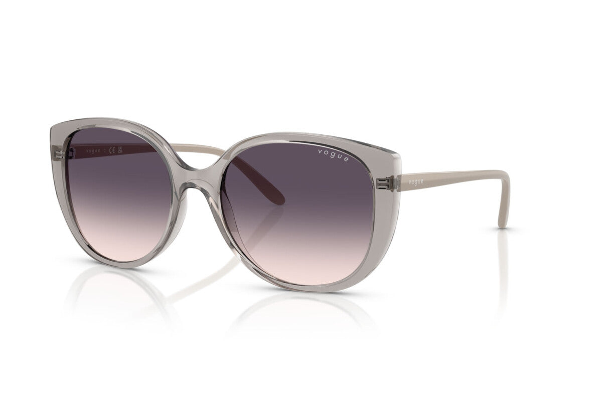 VOGUE - 272636 GRIGIO TRASPARENTE | OCCHIALE DA SOLE DONNA - VO 5623S TAGLIA 55