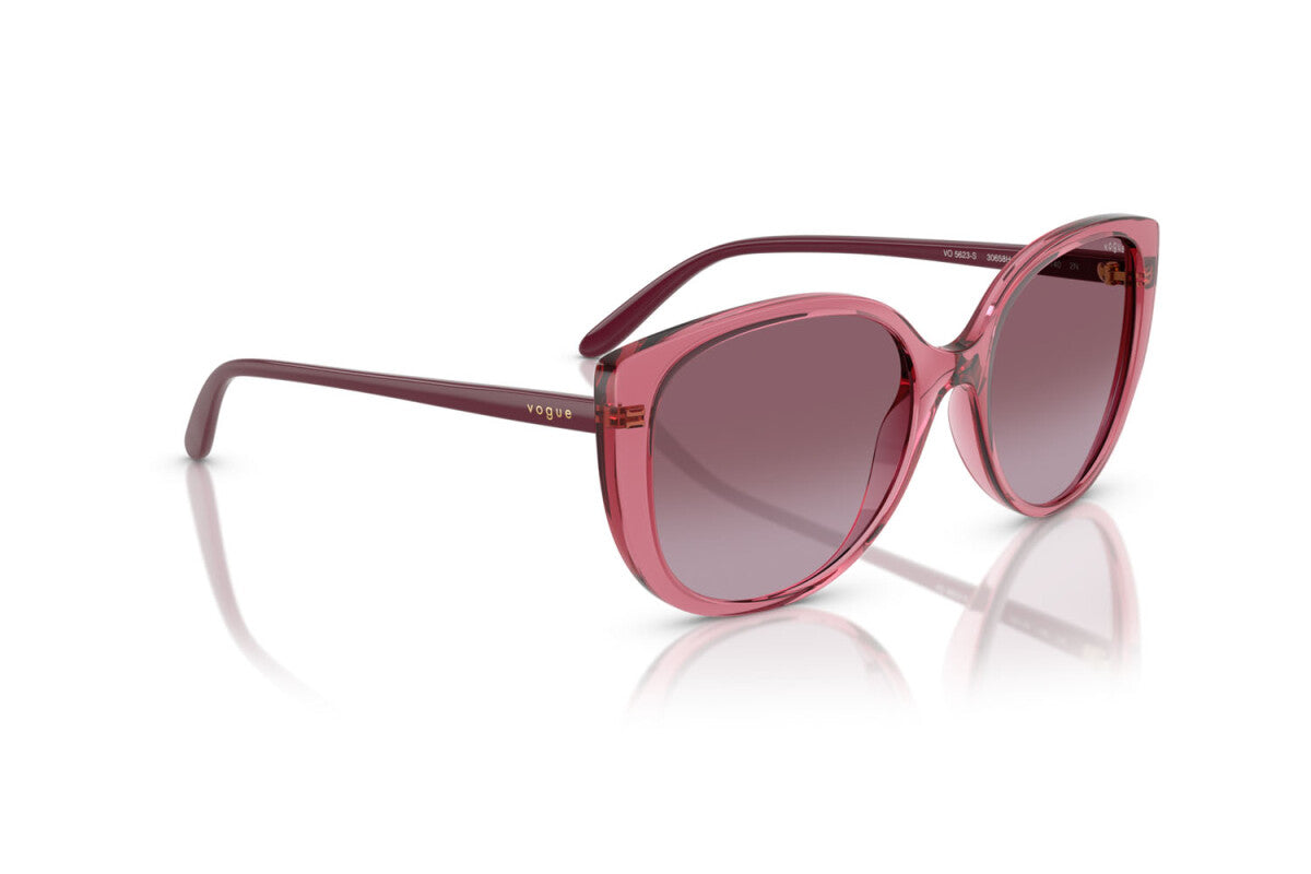 VOGUE - 30658H VIOLA TRASPARENTE | OCCHIALE DA SOLE DONNA - VO 5623S TAGLIA 55