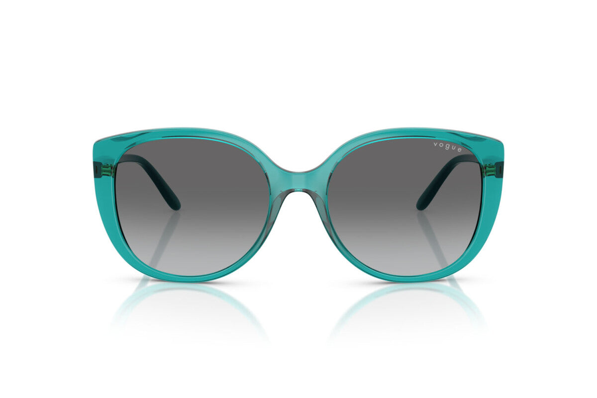 VOGUE - 319111 PETROLIO TRASPARENTE | OCCHIALE DA SOLE DONNA - VO 5623S TAGLIA 55