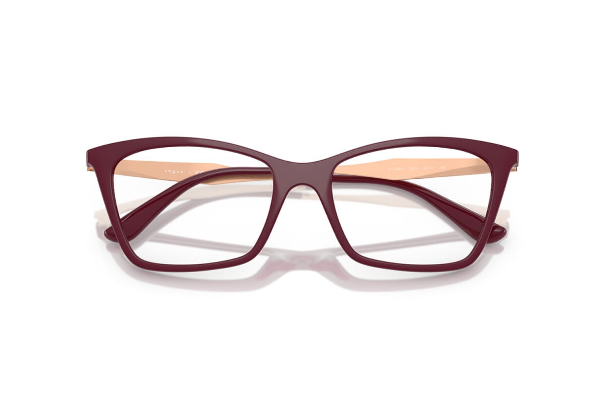 VOGUE - 2875 CILIEGIA PIENA | OCCHIALE DA VISTA DONNA - VO 5624 TAGLIA 51