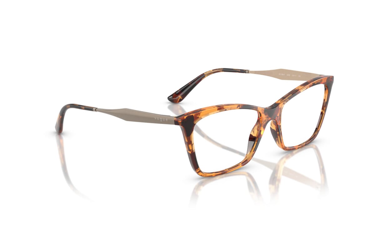 VOGUE - 3200 AVANA GIALLA | OCCHIALE DA VISTA DONNA - VO 5624 TAGLIA 51