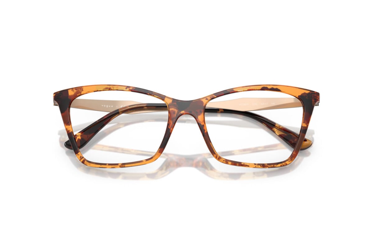 VOGUE - 3200 AVANA GIALLA | OCCHIALE DA VISTA DONNA - VO 5624 TAGLIA 51