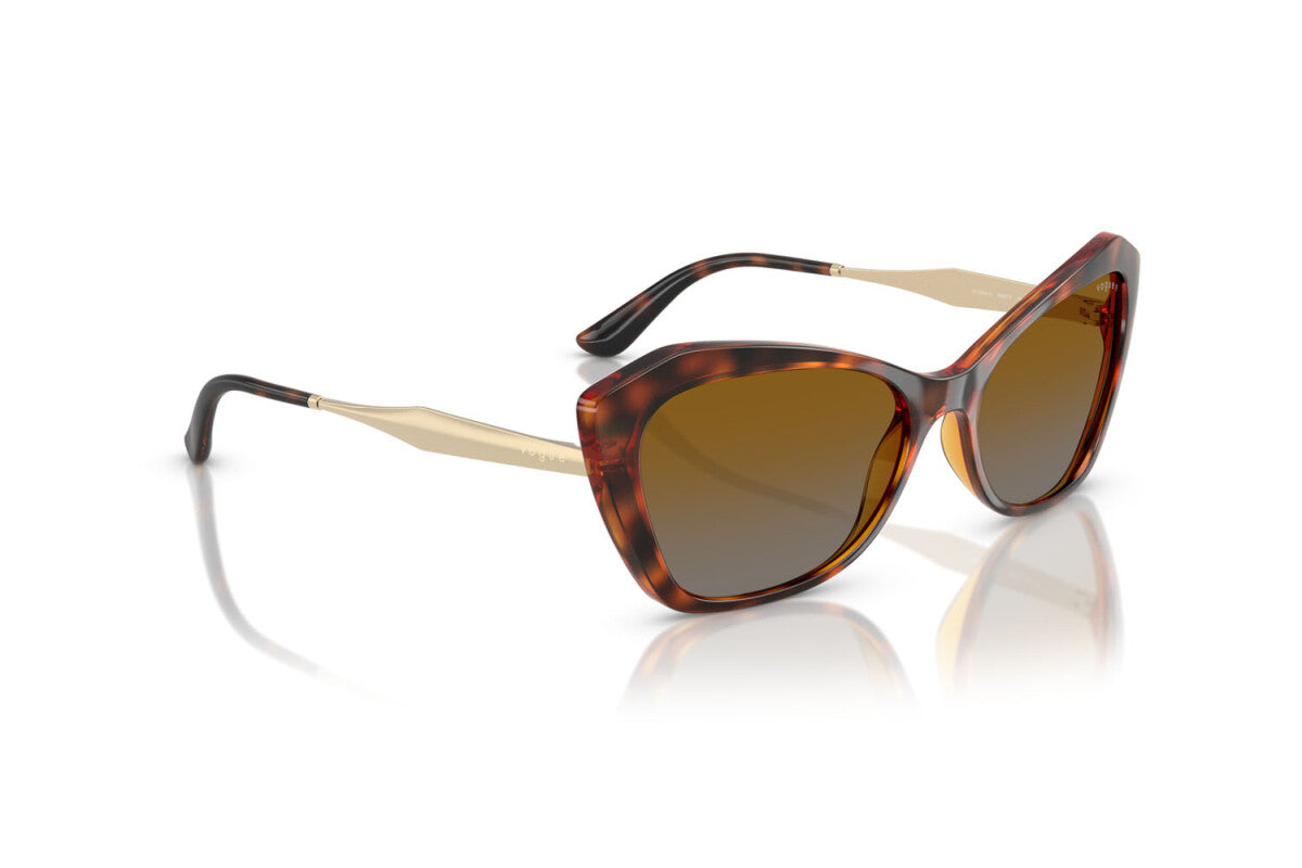 VOGUE - W656T5 AVANA SCURA | OCCHIALE DA SOLE DONNA - VO 5626S TAGLIA 56