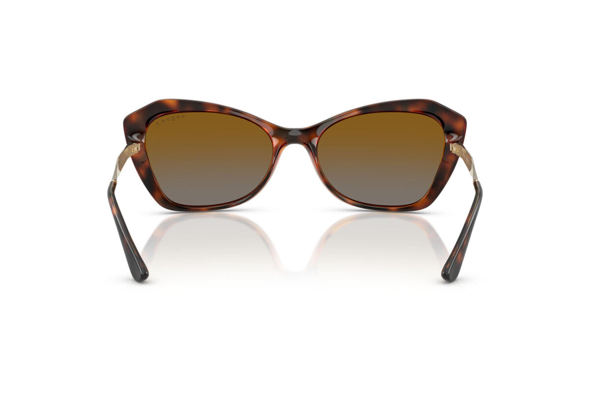 VOGUE - W656T5 AVANA SCURA | OCCHIALE DA SOLE DONNA - VO 5626S TAGLIA 56