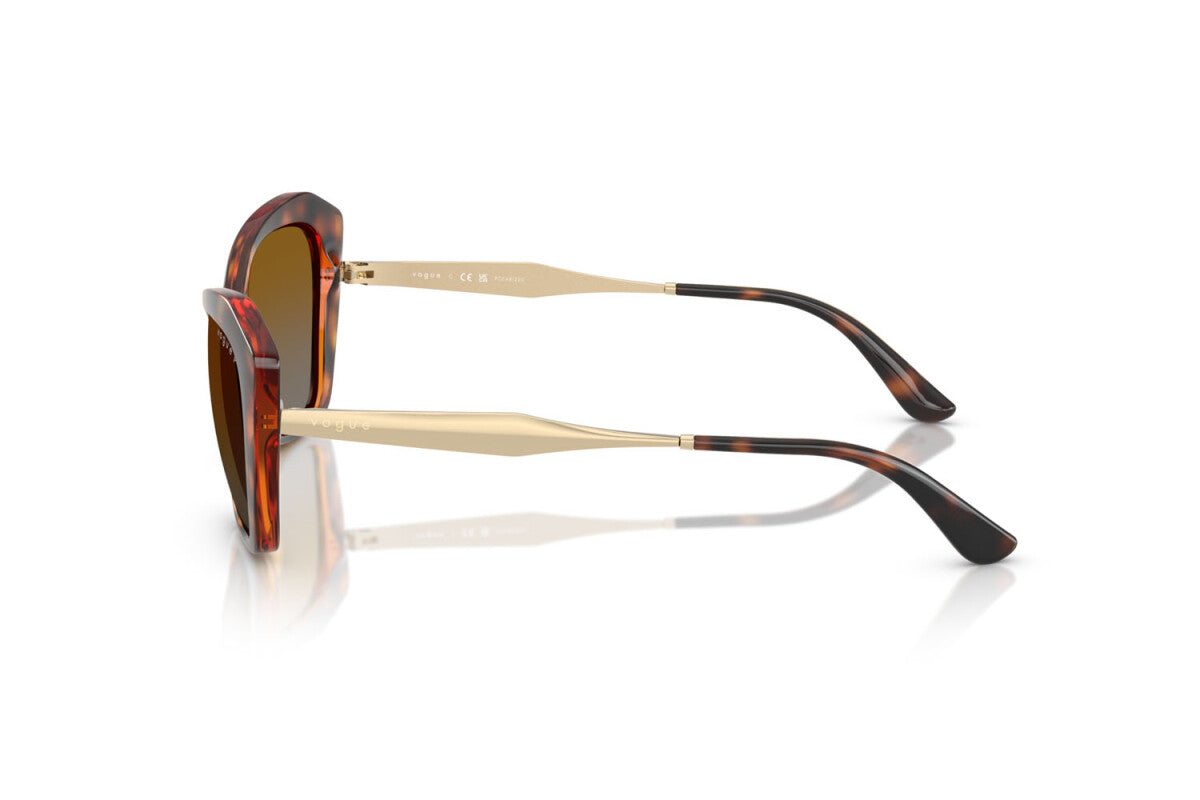 VOGUE - W656T5 AVANA SCURA | OCCHIALE DA SOLE DONNA - VO 5626S TAGLIA 56