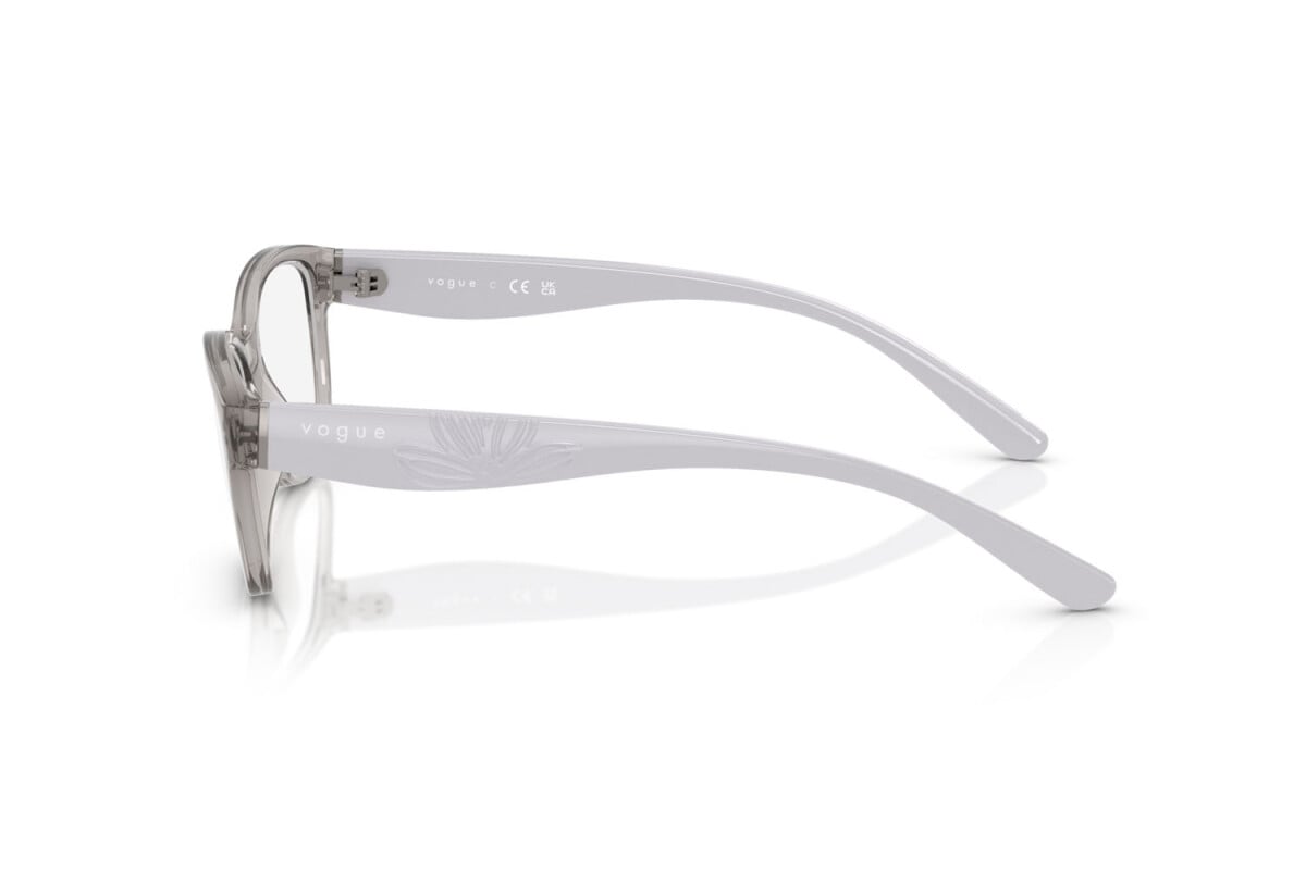 VOGUE - 3184 GRIGIO TRASPARENTE | OCCHIALE DA VISTA DONNA - VO 5627 TAGLIA 54