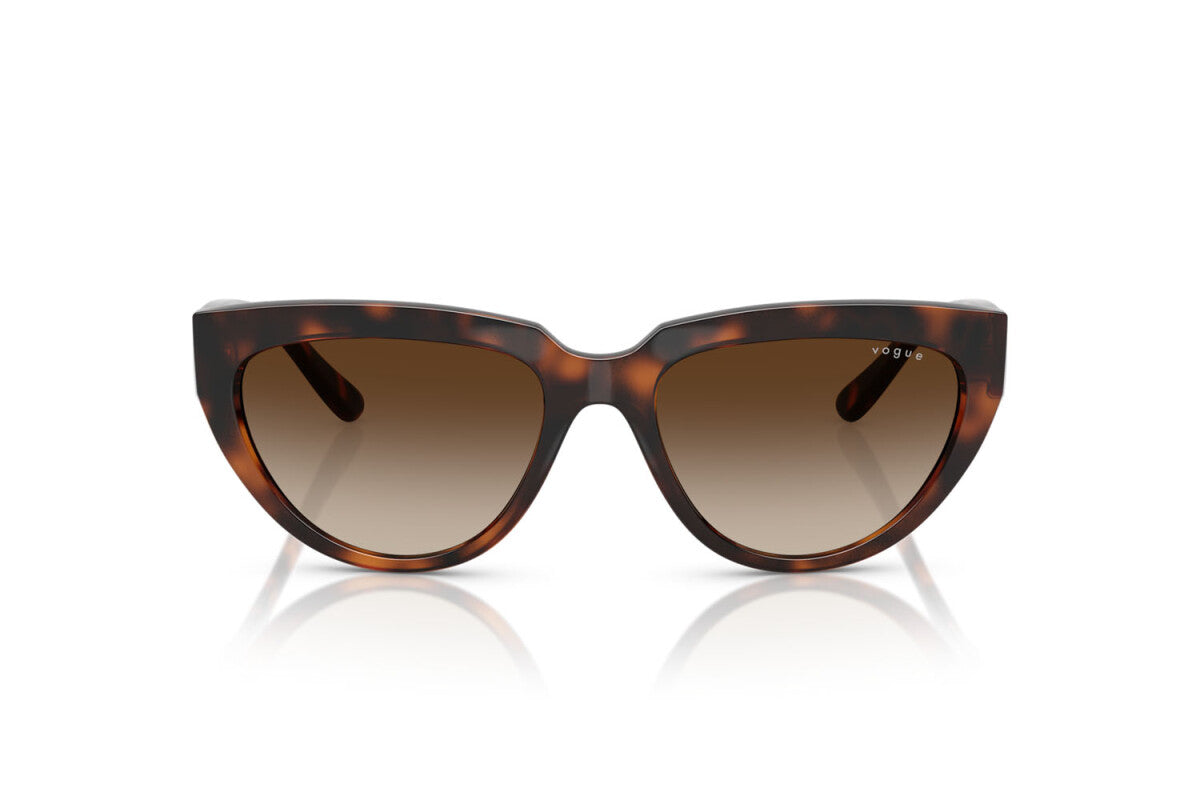 VOGUE - 271813 AVANA COMPLETAMENTE SCURA | OCCHIALE DA SOLE DONNA - VO 5629S TAGLIA 54