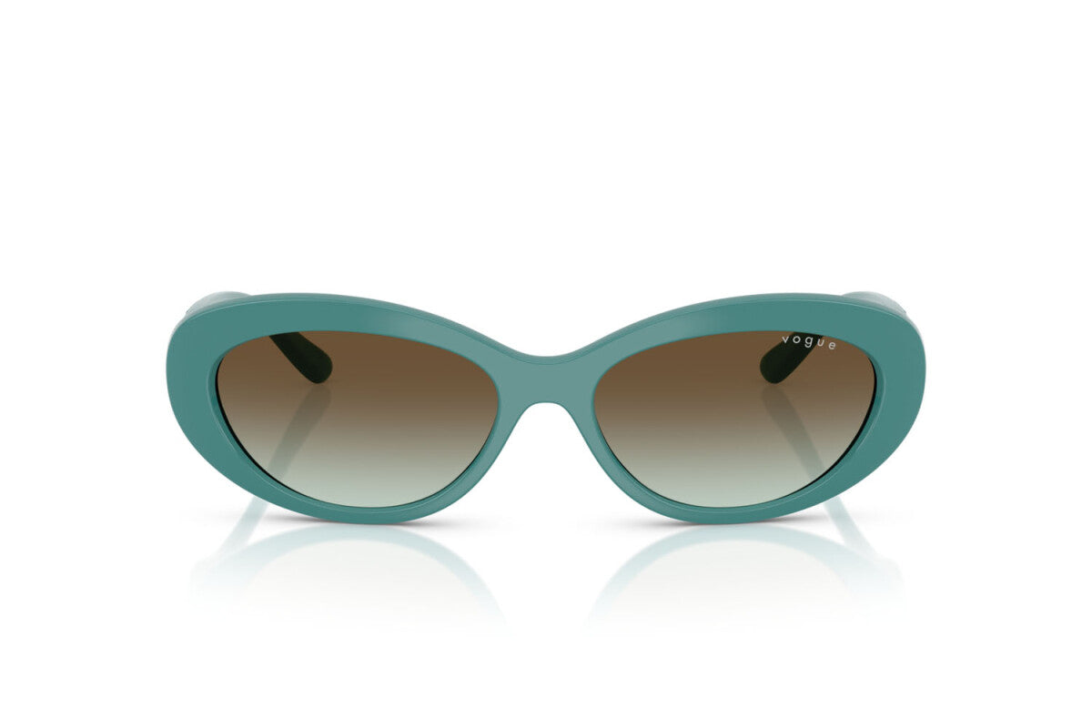 VOGUE - 3194E8 PETROLIO LEGGERO COMPLETO | OCCHIALE DA SOLE DONNA - VO 5630S TAGLIA 55