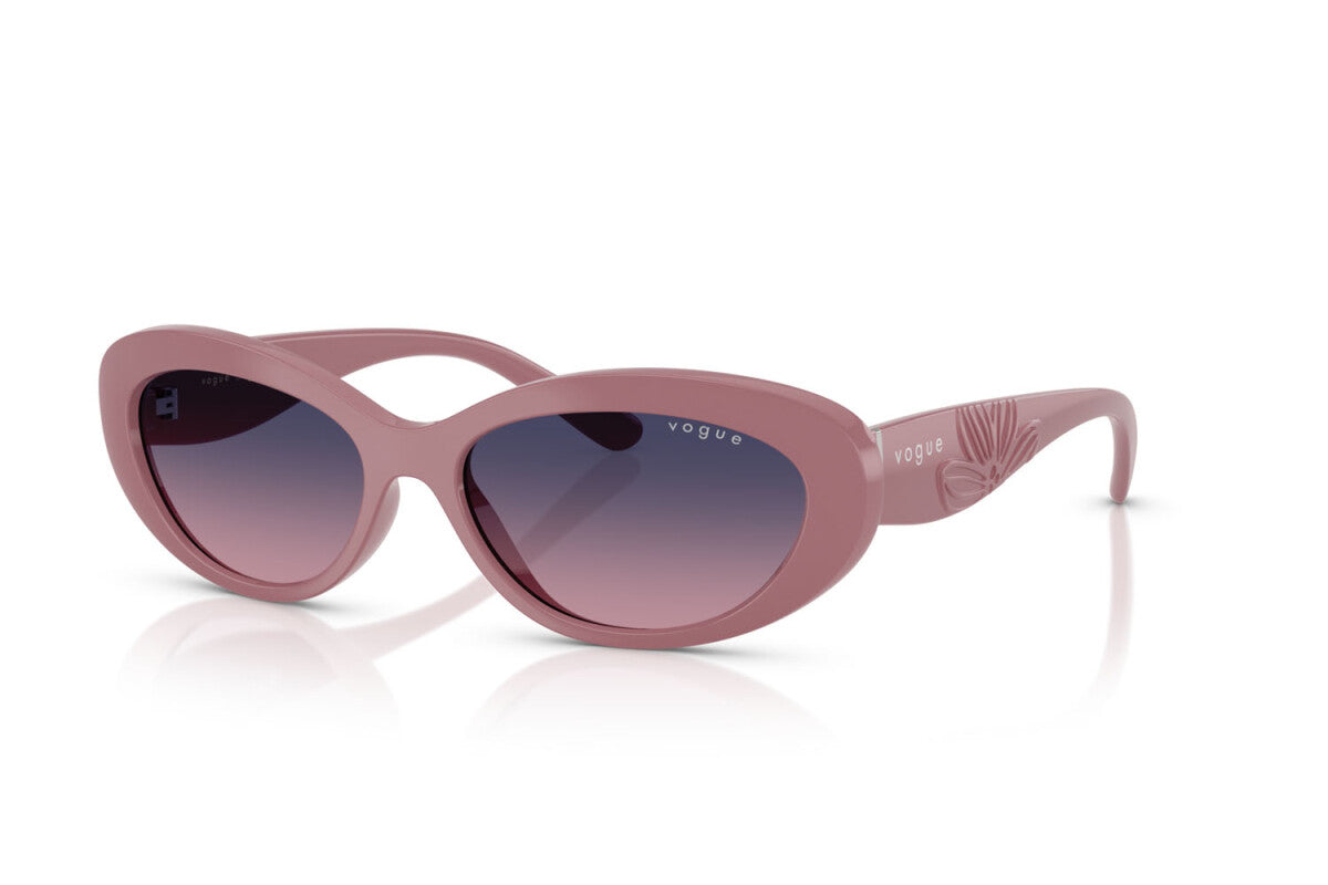 VOGUE - 3195I6 ROSA ANTICO SCURO PIENO | OCCHIALE DA SOLE DONNA - VO 5630S TAGLIA 55