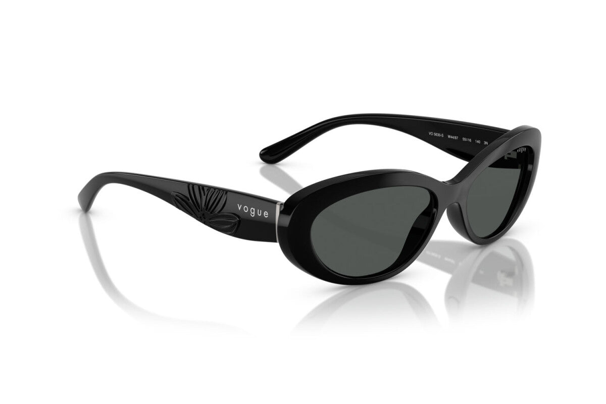 VOGUE - W44/87 NERO | OCCHIALE DA SOLE DONNA - VO 5630S TAGLIA 55