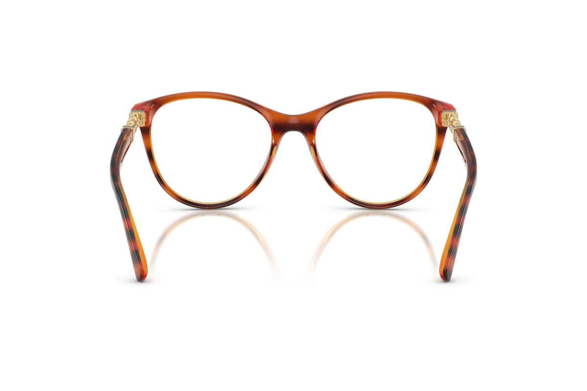 VOGUE - 1508 AVANA SCURA STRIATA | OCCHIALE DA VISTA DONNA - VO 5631B TAGLIA 53