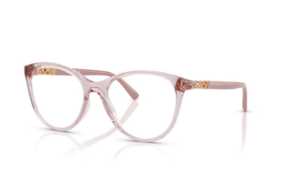 VOGUE - 2828 ROSA TRASPARENTE | OCCHIALE DA VISTA DONNA - VO 5631B TAGLIA 53