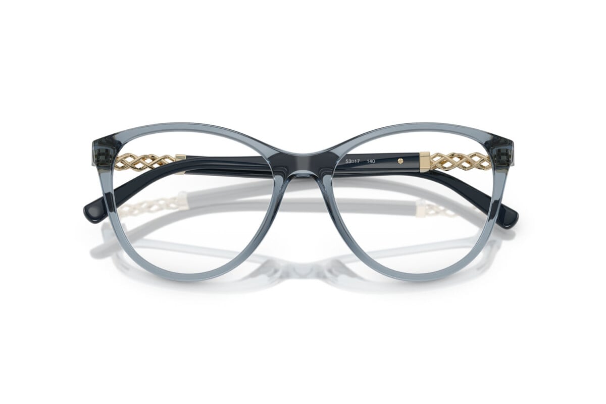 VOGUE - 2966 AZZURRO TRASPARENTE | OCCHIALE DA VISTA DONNA - VO 5631B TAGLIA 51