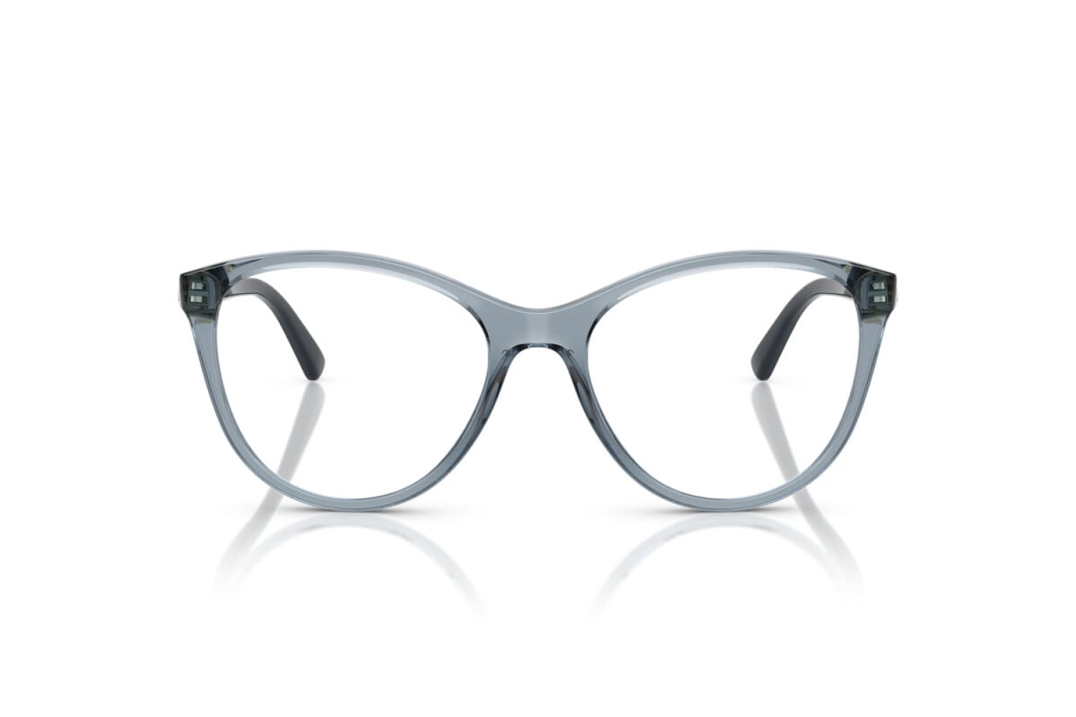 VOGUE - 2966 AZZURRO TRASPARENTE | OCCHIALE DA VISTA DONNA - VO 5631B TAGLIA 53