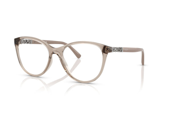 VOGUE - 2990 CARAMELLO TRASPARENTE | OCCHIALE DA VISTA DONNA - VO 5631B TAGLIA 53