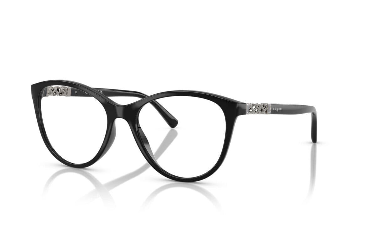 VOGUE - W44 NERO | OCCHIALE DA VISTA DONNA - VO 5631B TAGLIA 51