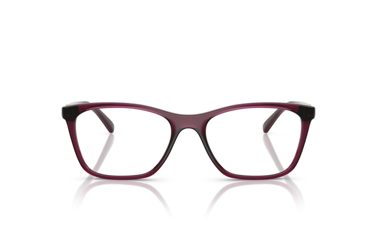 VOGUE - 2989 CILIEGIA TRASPARENTE | OCCHIALE DA VISTA DONNA - VO 5632B TAGLIA 51