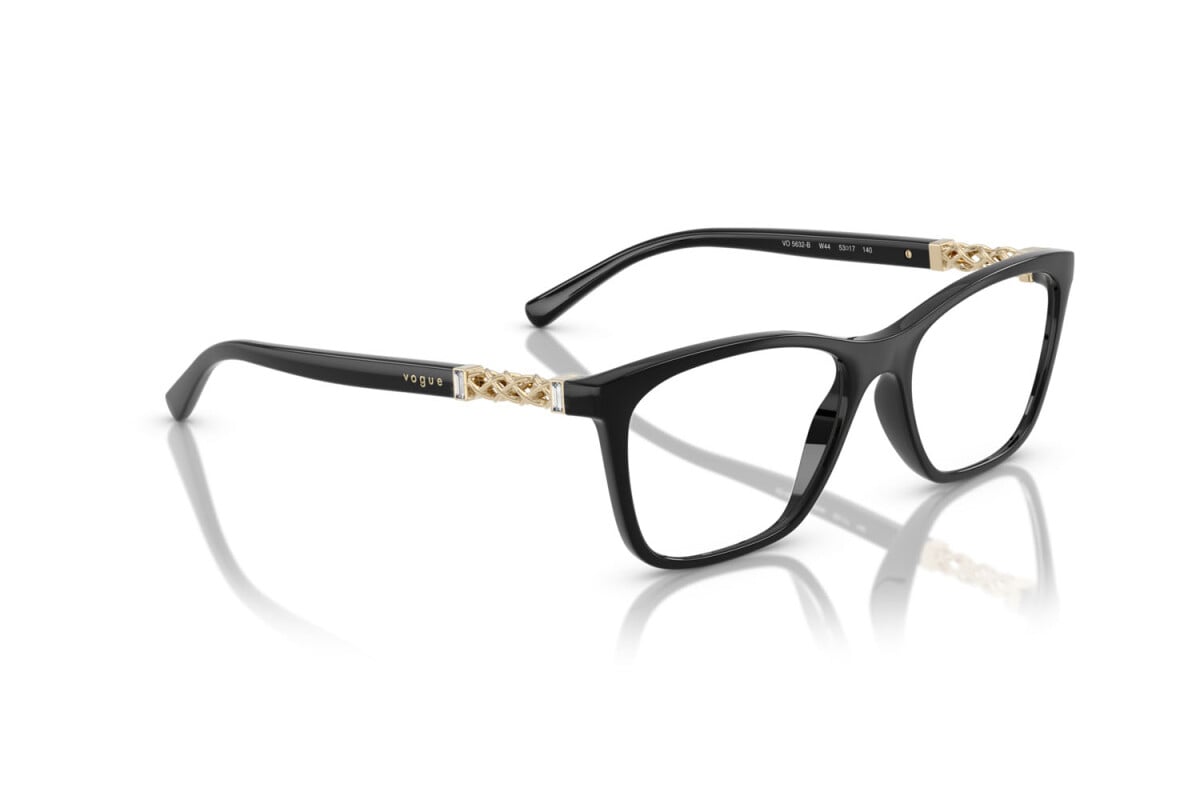 VOGUE - W44 NERO | OCCHIALE DA VISTA DONNA - VO 5632B TAGLIA 53