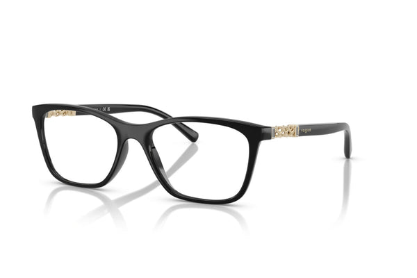 VOGUE - W44 NERO | OCCHIALE DA VISTA DONNA - VO 5632B TAGLIA 53