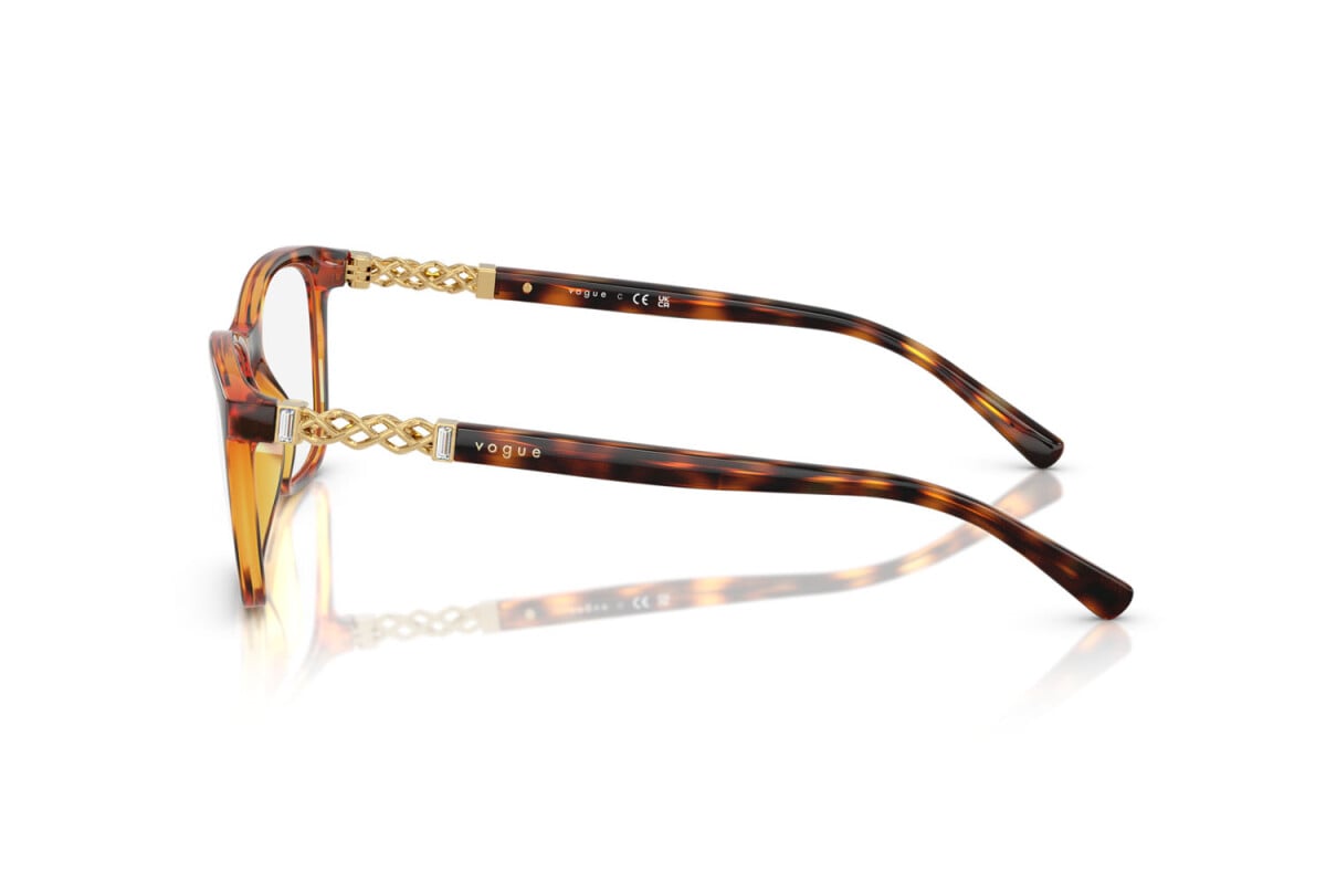 VOGUE - W656 AVANA SCURA | OCCHIALE DA VISTA DONNA - VO 5632B TAGLIA 51