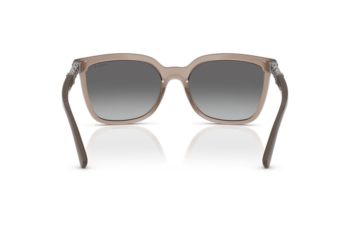 VOGUE - 294011 MARRONE TRASPARENTE | OCCHIALE DA SOLE DONNA - VO 5633SB TAGLIA 56
