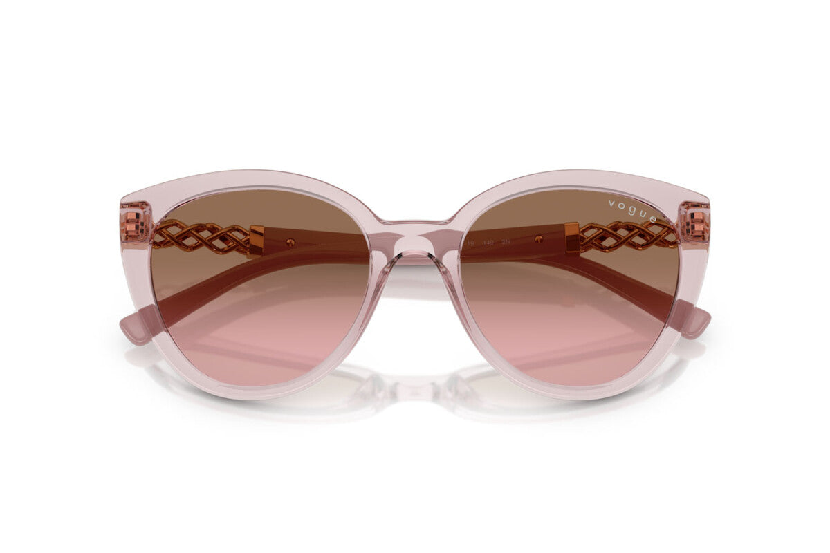 VOGUE - 282814 ROSA TRASPARENTE | OCCHIALE DA SOLE DONNA - VO 5634SB TAGLIA 53