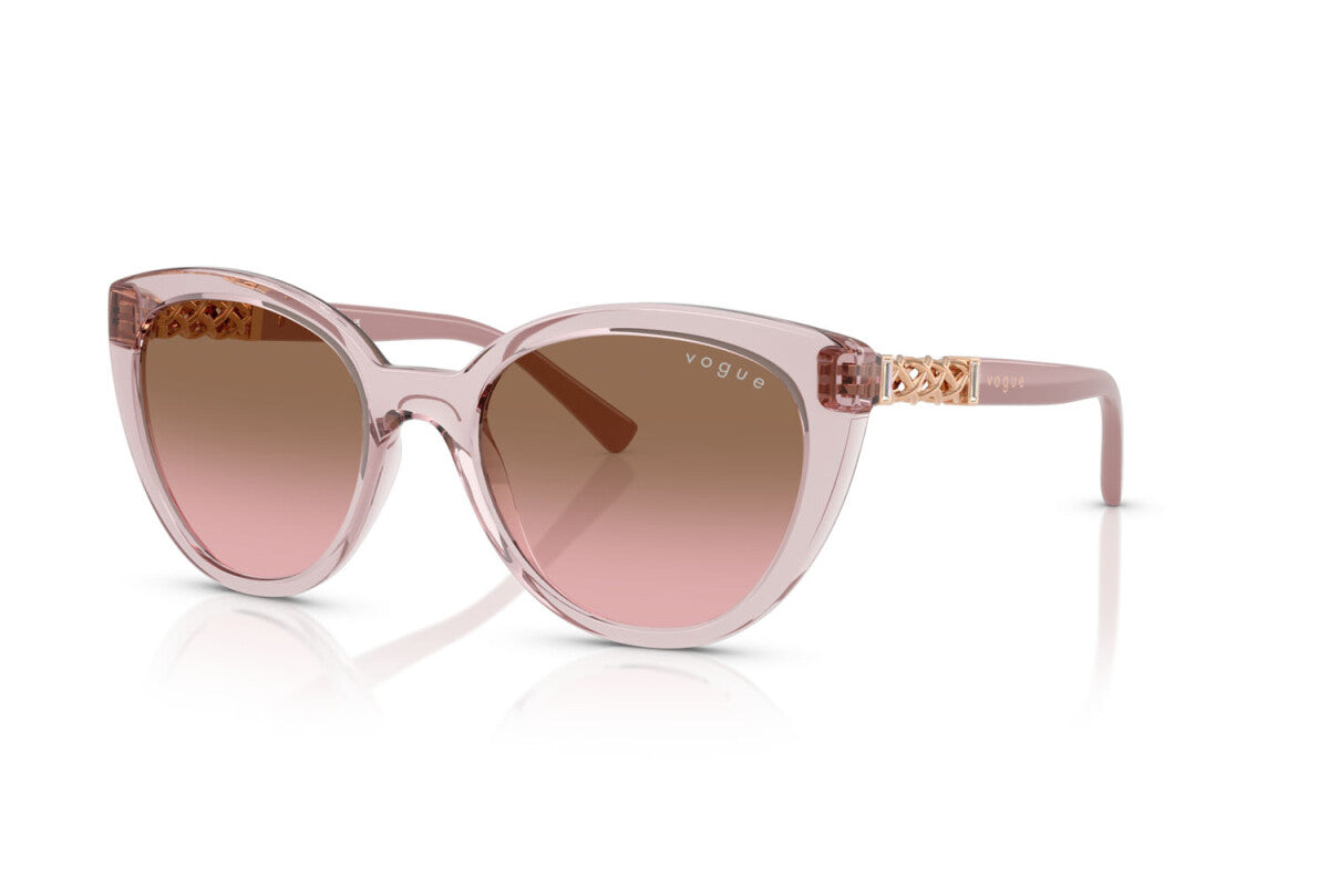 VOGUE - 282814 ROSA TRASPARENTE | OCCHIALE DA SOLE DONNA - VO 5634SB TAGLIA 53