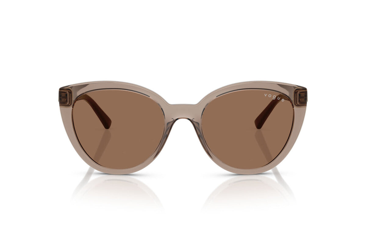 VOGUE - 294073 MARRONE TRASPARENTE | OCCHIALE DA SOLE DONNA - VO 5634SB TAGLIA 53