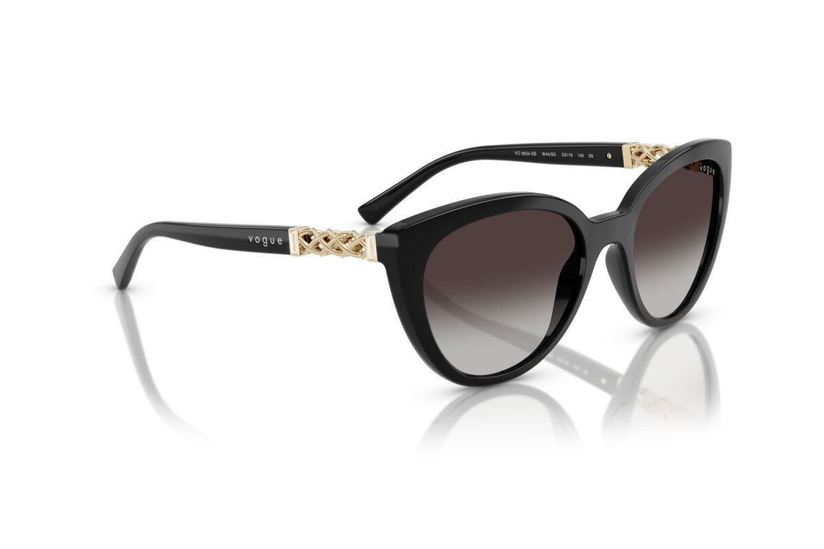 VOGUE - W44/8G NERO | OCCHIALE DA SOLE DONNA - VO 5634SB TAGLIA 53