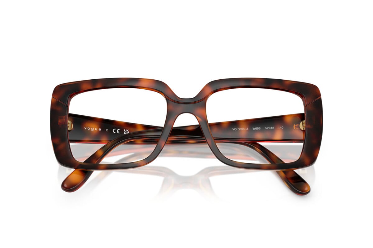 VOGUE - W656 AVANA SCURA | OCCHIALE DA VISTA DONNA - VO 5636U TAGLIA 50