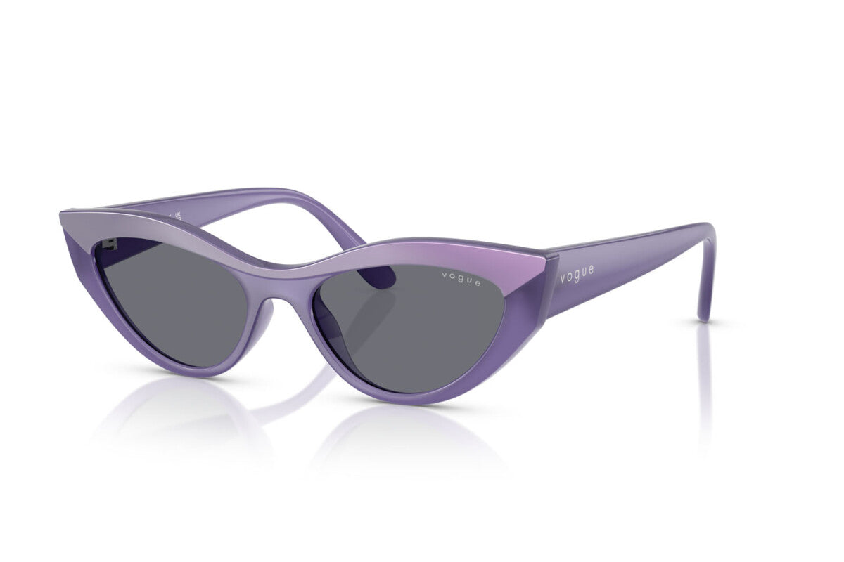 VOGUE - 3219/1 VIOLA SUPERIORE/VIOLA OPALE | OCCHIALE DA SOLE DONNA - VO 5637SU TAGLIA 52