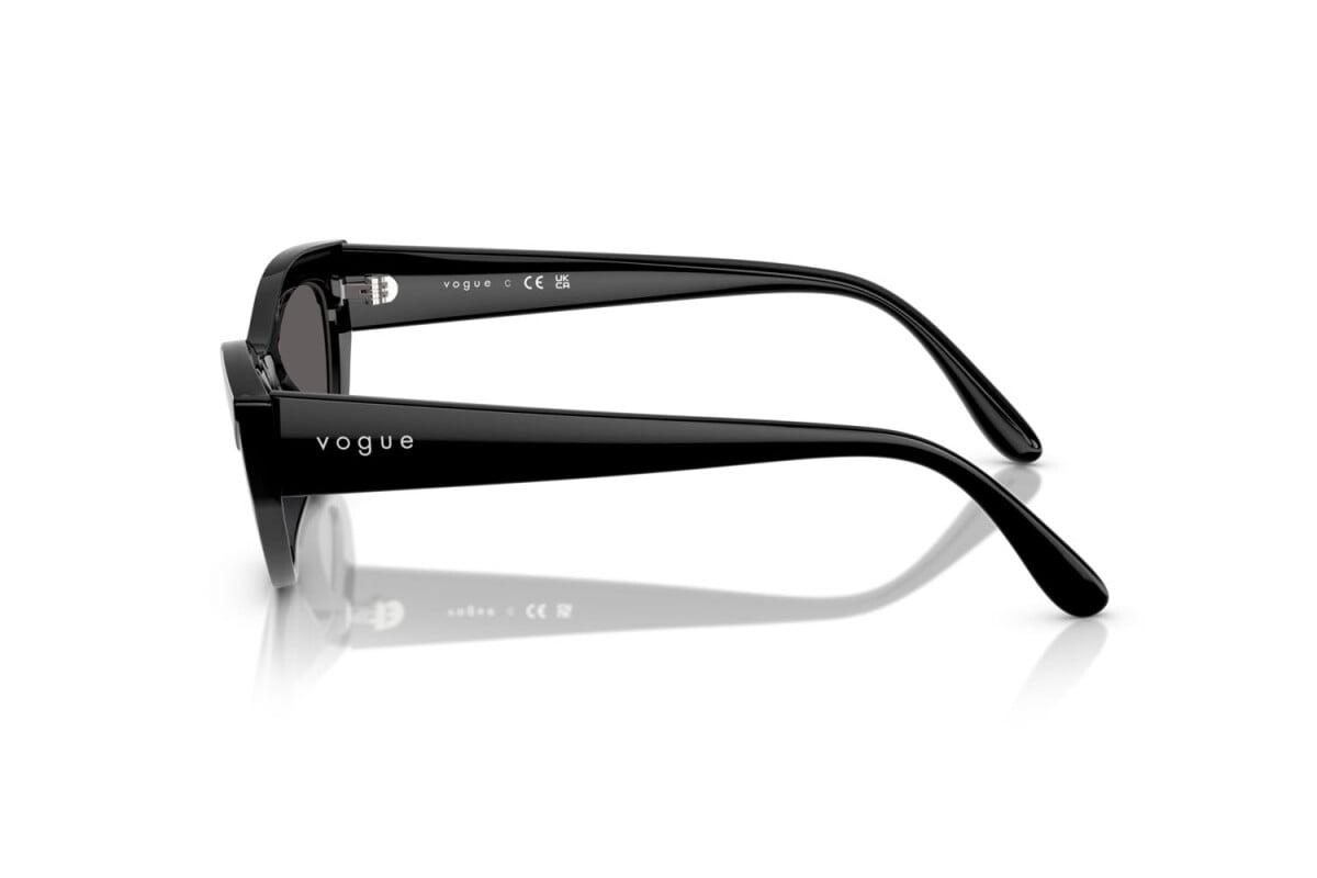 VOGUE - W44/87 NERO | OCCHIALE DA SOLE DONNA - VO 5637SU TAGLIA 52
