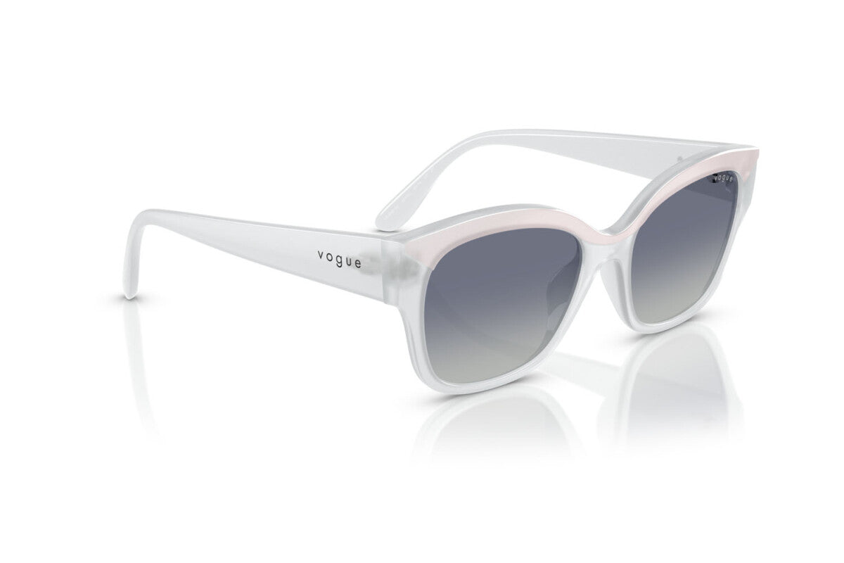 VOGUE - 32204L TOP BIANCO/LATTE OPALE | OCCHIALE DA SOLE DONNA - VO 5638SU TAGLIA 55