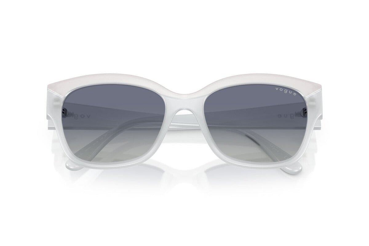 VOGUE - 32204L TOP BIANCO/LATTE OPALE | OCCHIALE DA SOLE DONNA - VO 5638SU TAGLIA 55