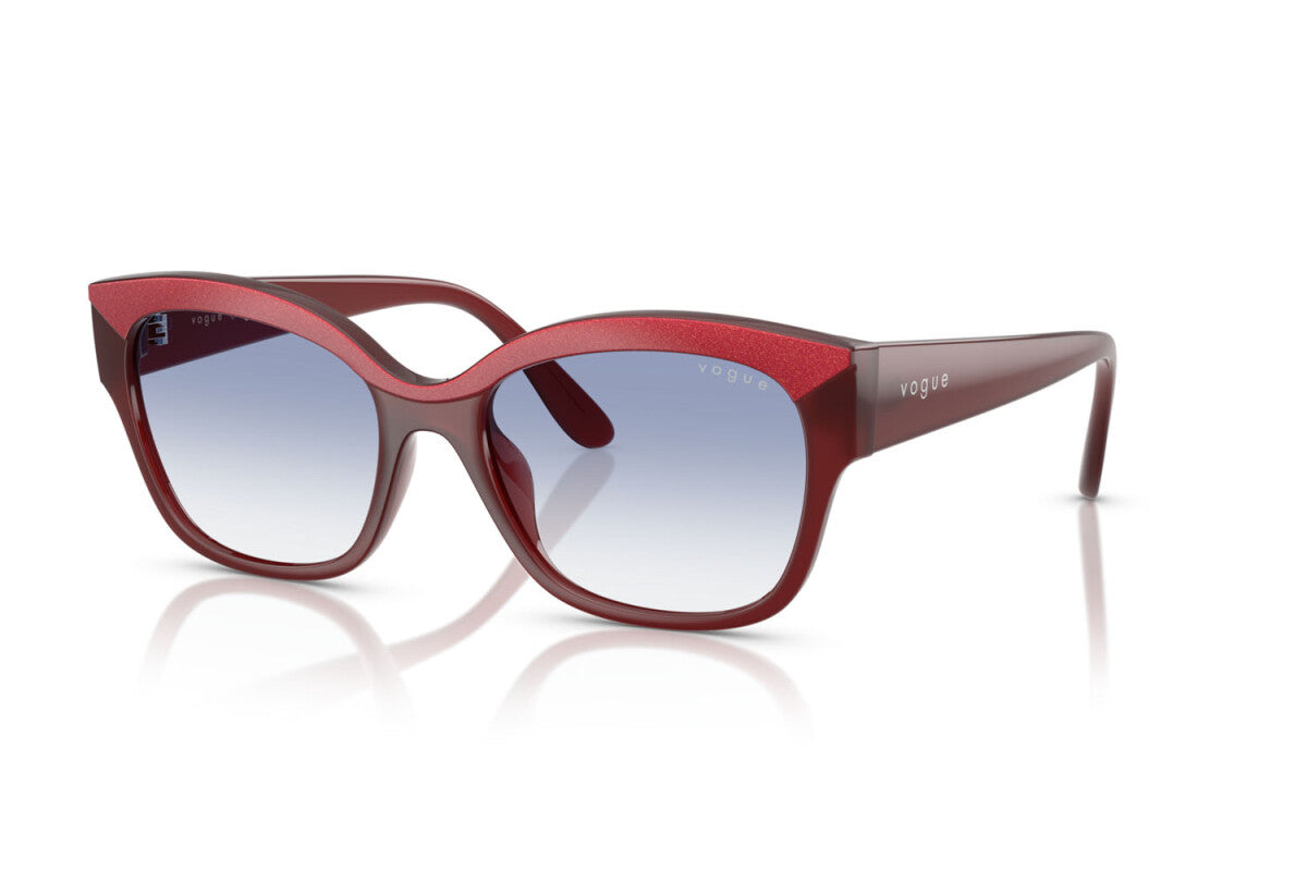 VOGUE - 322119 ROSSO SUPERIORE/ROSSO OPALE | OCCHIALE DA SOLE DONNA - VO 5638SU TAGLIA 55