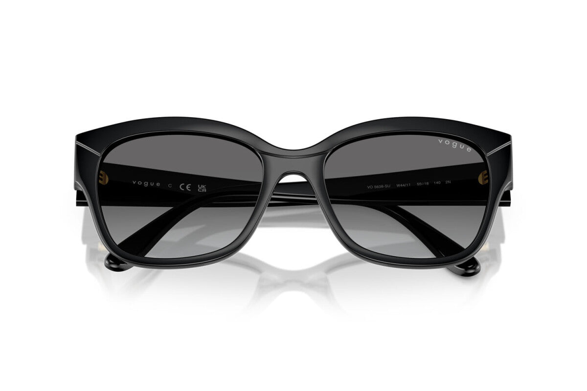 VOGUE - W44/11 NERO | OCCHIALE DA SOLE DONNA - VO 5638SU TAGLIA 55