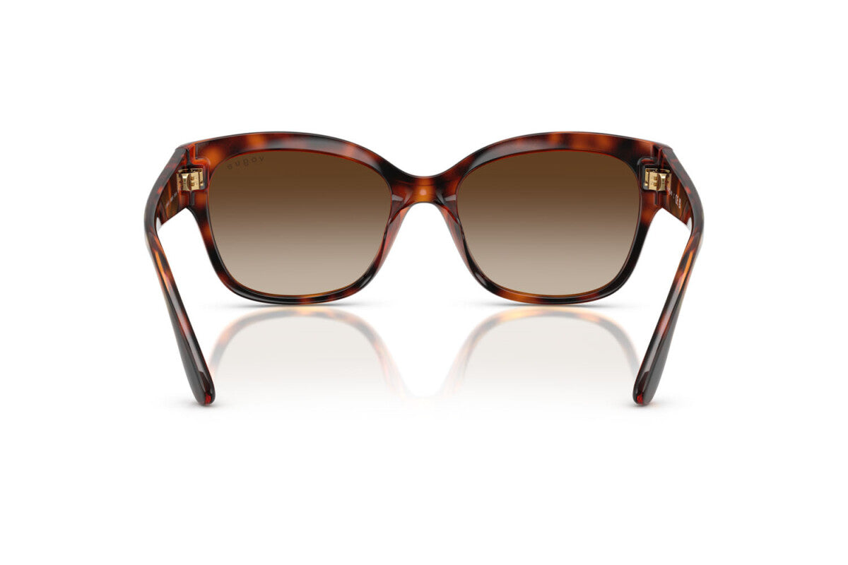 VOGUE - W65613 AVANA SCURA | OCCHIALE DA SOLE DONNA - VO 5638SU TAGLIA 55