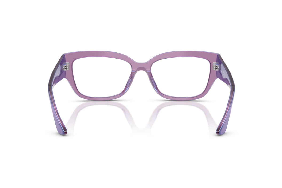 VOGUE - 3236 VIOLA PERLA TRASPARENTE | OCCHIALE DA VISTA DONNA - VO 5639U TAGLIA 54