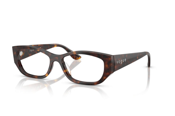 VOGUE - W656 AVANA SCURA | OCCHIALE DA VISTA DONNA - VO 5640U TAGLIA 53